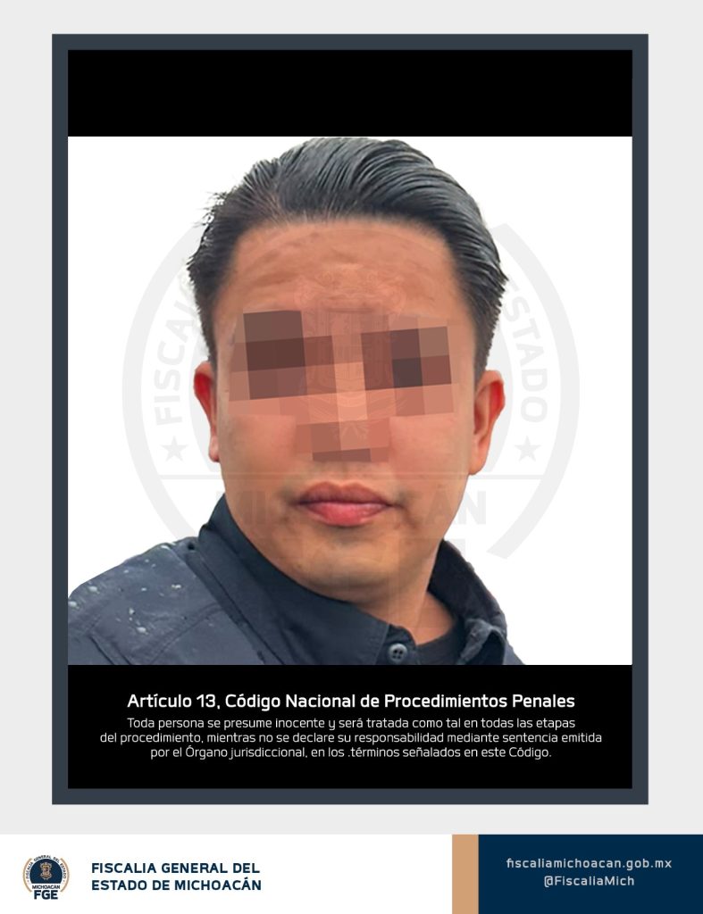 Capturan a policía municipal de Uruapan; es presunto extorsionador